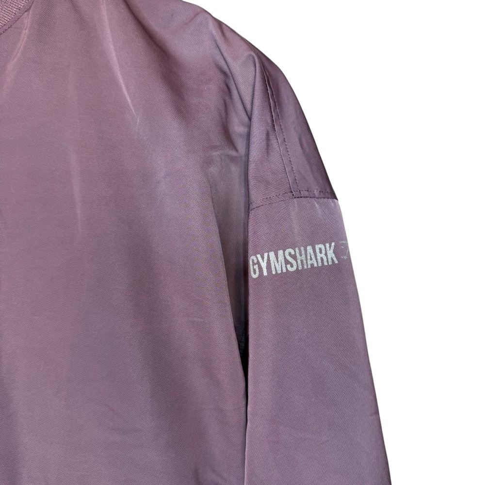 Gymshark Women's Mauve Bomber Jacket View 3